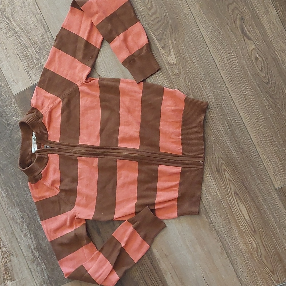 Striped cardigan